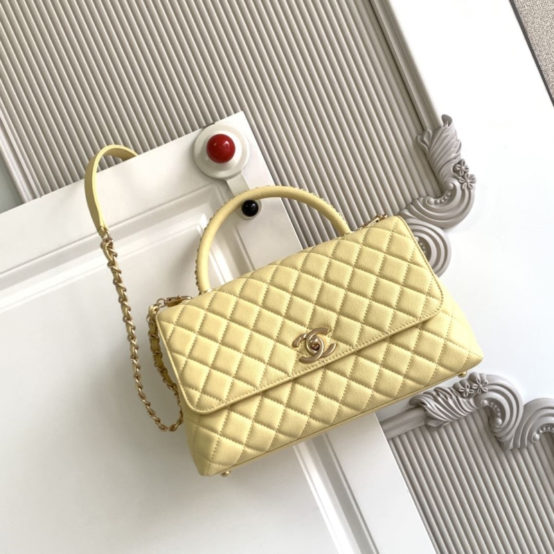 Ch**el top handle bags